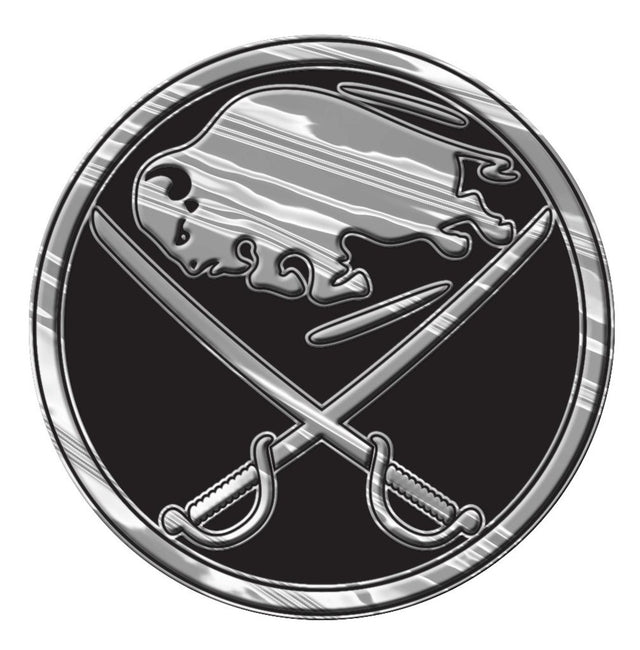 Emblema para automóvil Buffalo Sabres - Plateado