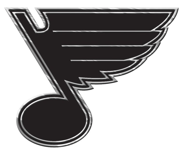 Emblema para automóvil de los St. Louis Blues, color plateado