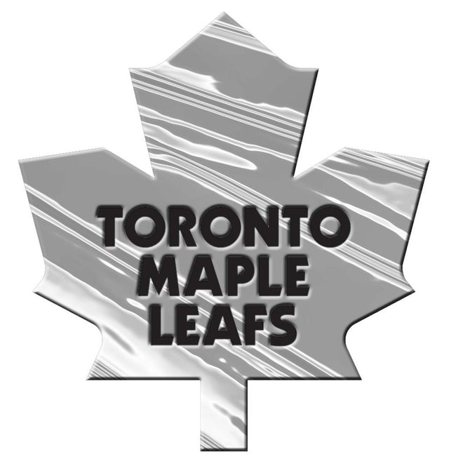 Toronto Maple Leafs Auto Emblem - Silver