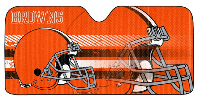 Parasol para automóvil de los Cleveland Browns: 59" x 27"