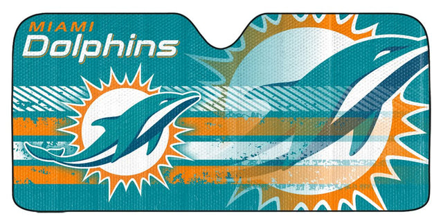 Parasol para automóvil de los Miami Dolphins - 59" x 27"