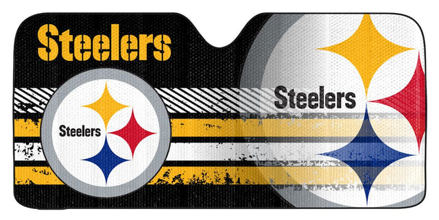 Parasol para automóvil de los Pittsburgh Steelers - 59" x 27"