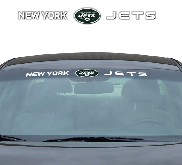 Calcomanía de los New York Jets para parabrisas de 35 x 4 pulgadas