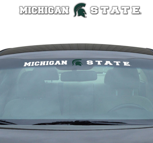 Calcomanía para parabrisas de 35 x 4 de los Spartans de Michigan State