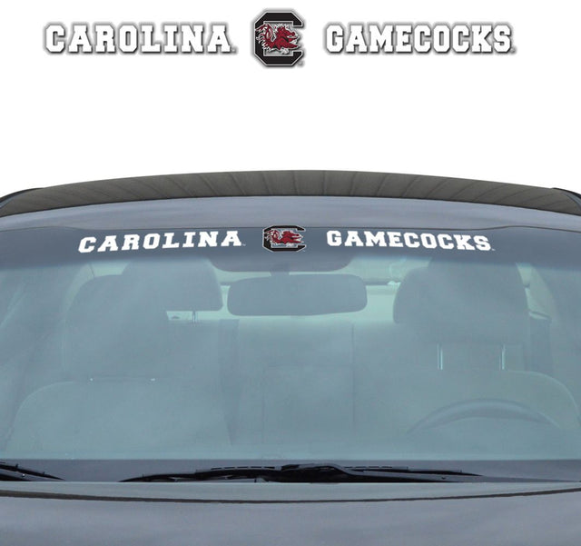 Calcomanía para parabrisas de 35 x 4 de South Carolina Gamecocks