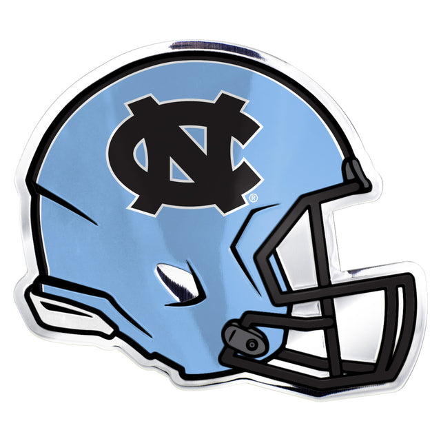 Emblema para automóvil de los Tar Heels de Carolina del Norte: casco (Promark)