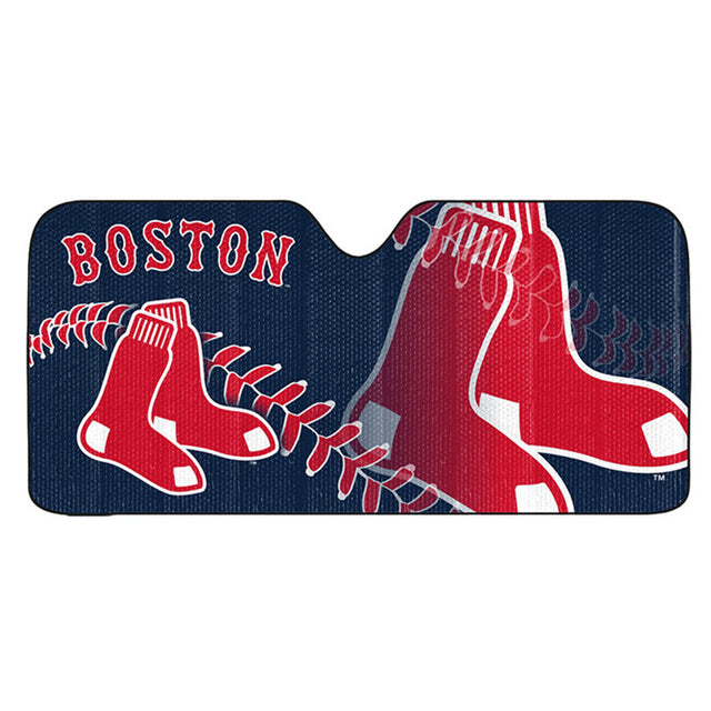 Parasol para automóvil de los Boston Red Sox de 59 x 27 pulgadas