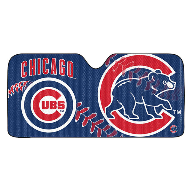 Parasol para automóvil de los Chicago Cubs de 59 x 27 pulgadas