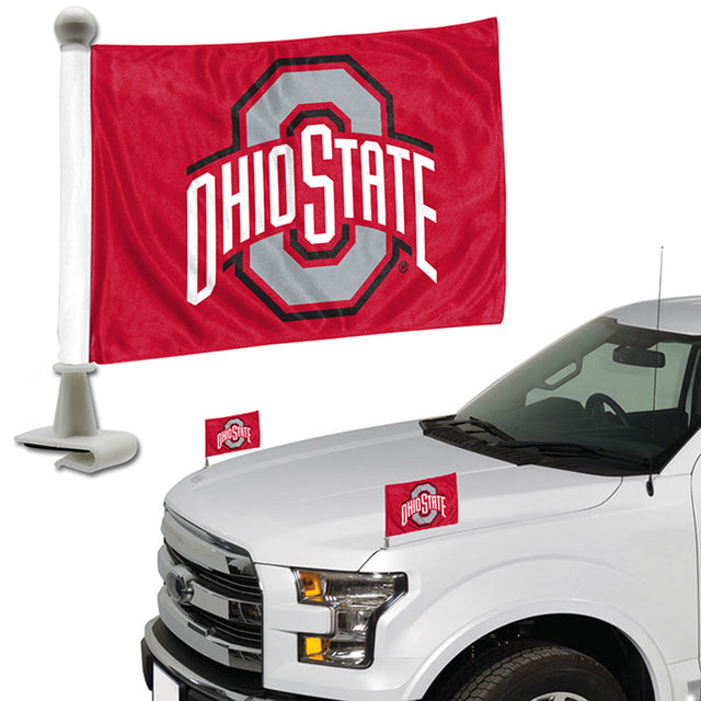 Ohio State Buckeyes Flag Set 2 Piece Ambassador Style