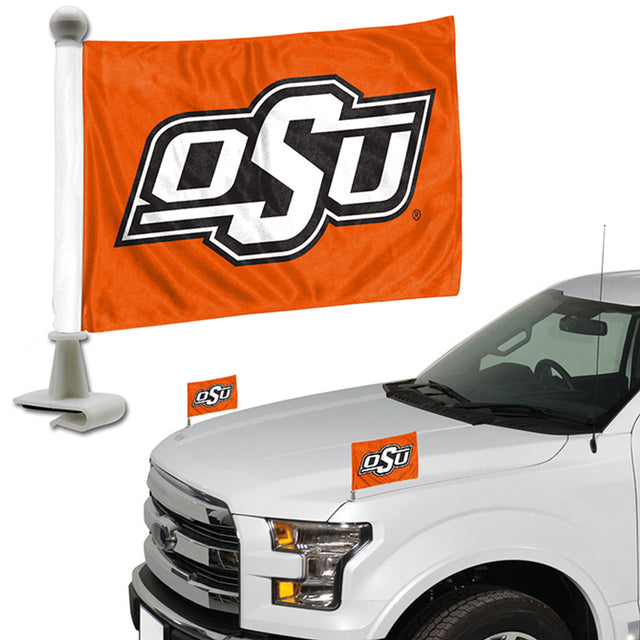 Oklahoma State Cowboys Flag Set 2 Piece Ambassador Style