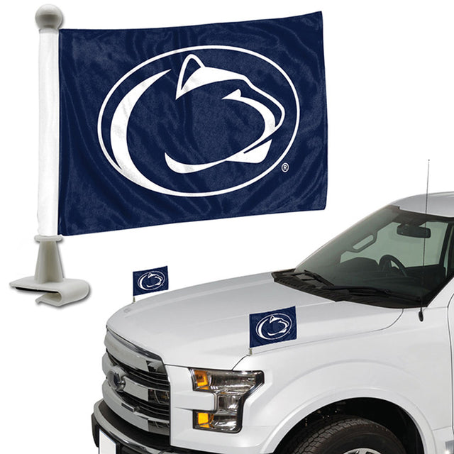 Juego de banderas de Penn State Nittany Lions, 2 piezas, estilo embajador