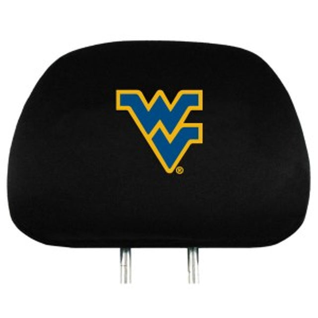 Fundas para reposacabezas de los West Virginia Mountaineers