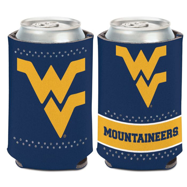 West Virginia Mountaineers Bling Can Cooler 12 oz.