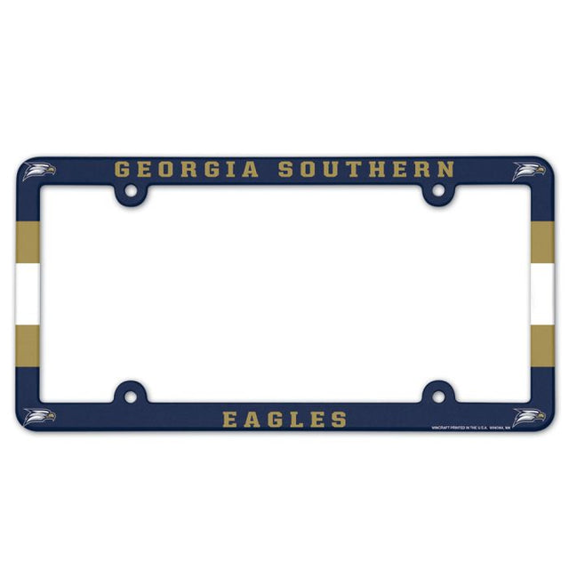 Georgia Southern Eagles Lic Plate Frame Full Color