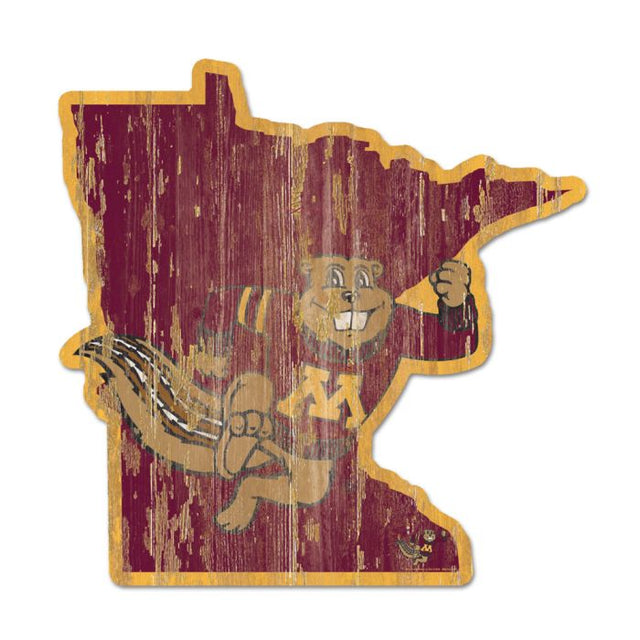 Minnesota Golden Gophers STATE SHAPE