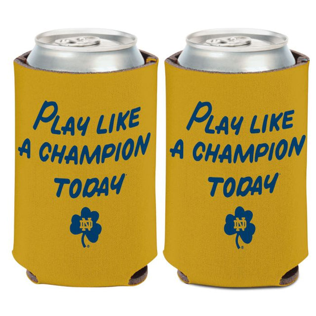 Notre Dame Fighting Irish Play Like a Champion Can Cooler 12 oz.