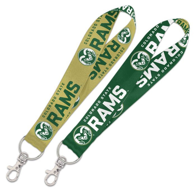 Colorado State Rams Lanyard Key Strap 1"