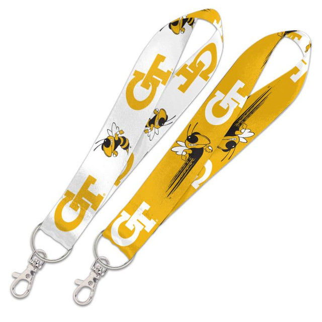 Georgia Tech Yellow Jackets Lanyard Key Strap 1"