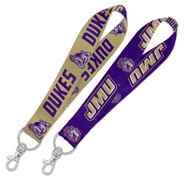 James Madison Dukes Lanyard Key Strap 1"