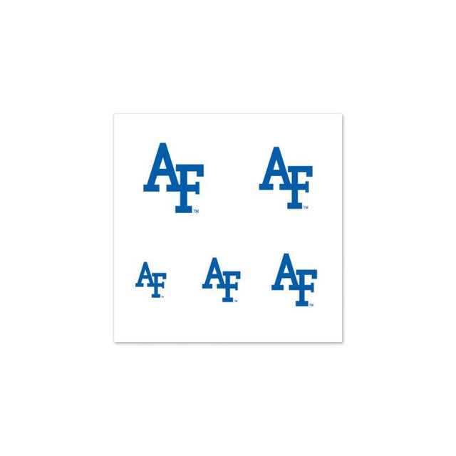 Air Force Falcons Fingernail Tattoos