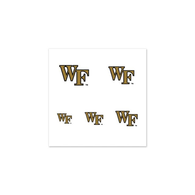 Wake Forest Demon Deacons Fingernail Tattoos