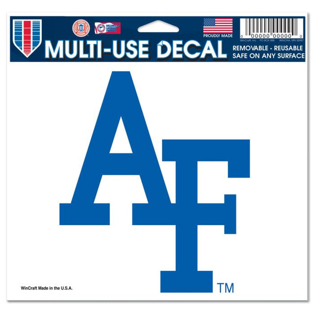 Air Force Falcons Multi-Use Decal -Clear Bckrgd 5" x 6"