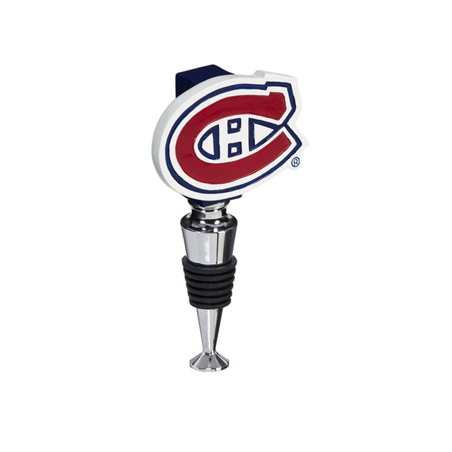 Tapón para botella de vino con el logotipo de los Montreal Canadiens