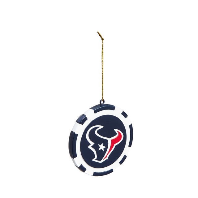 Ficha de juego de adornos de los Houston Texans