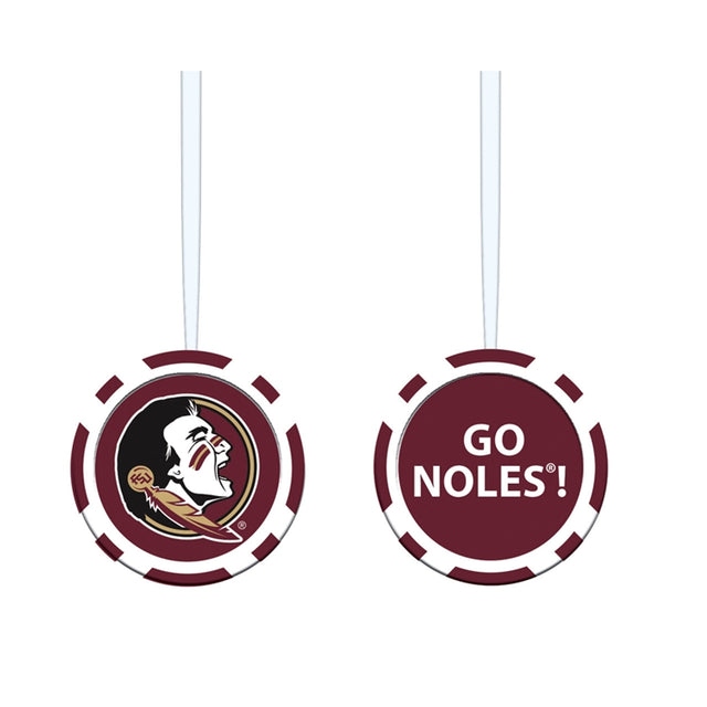 Ficha de juego de adorno de los Florida State Seminoles