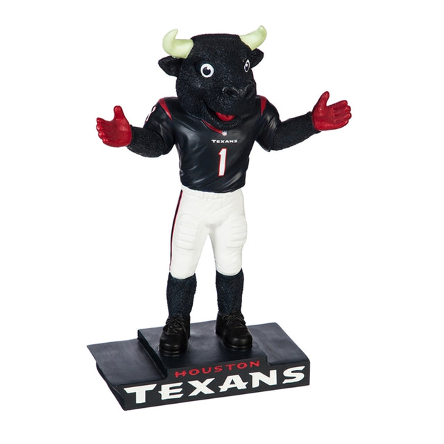 Diseño de mascota de estatua de jardín de los Houston Texans