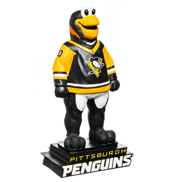 Diseño de mascota de estatua de jardín de los Pittsburgh Penguins