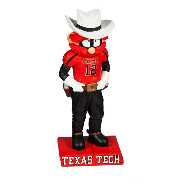 Diseño de mascota de la estatua del jardín de los Red Raiders de Texas Tech