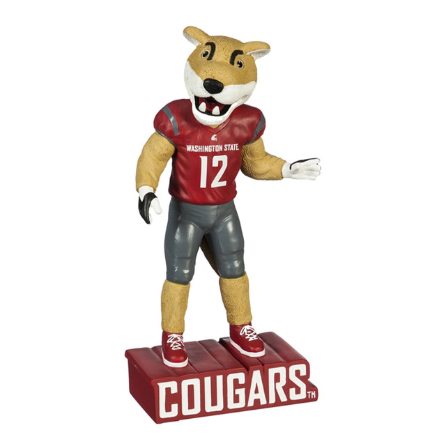 Diseño de mascota de la estatua del jardín de los Washington State Cougars