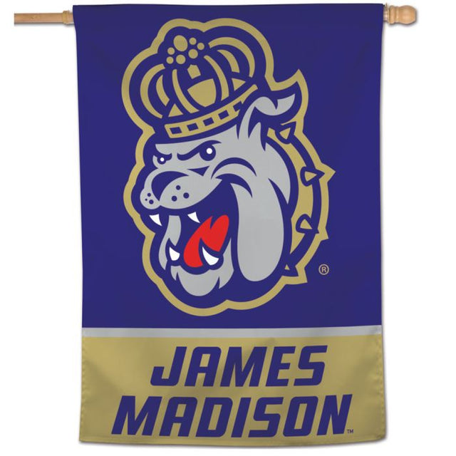 James Madison Dukes Vertical Flag 28" x 40"