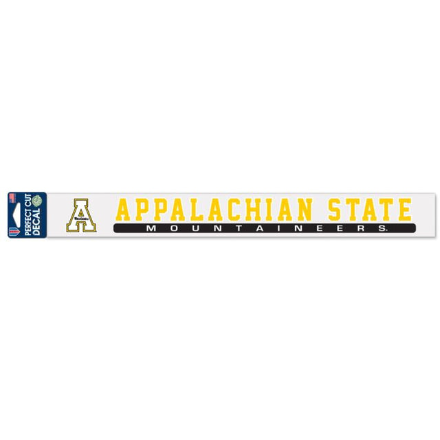 Appalachian State Mountaineers Perfect Cut Decals 2" x 17"