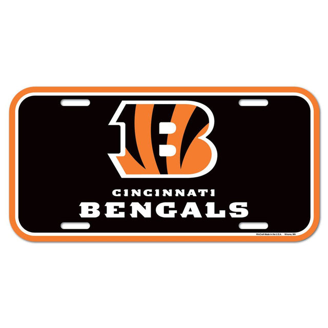 Cincinnati Bengals License Plate