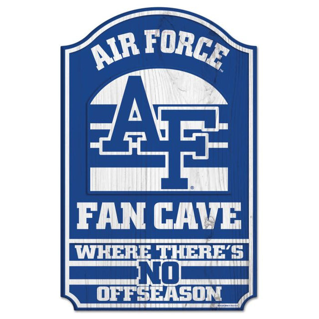 Air Force Falcons Wood Sign 11" x 17" 1/4" thick