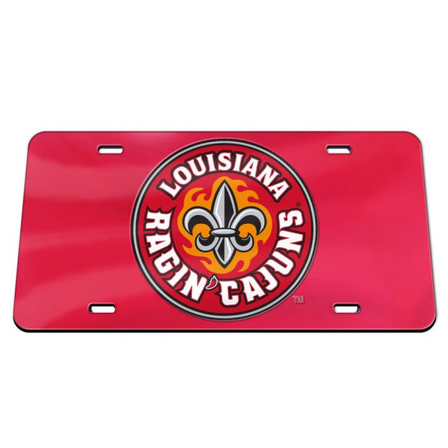 Louisiana - Lafayette Ragin Cajuns Specialty Acrylic License Plate