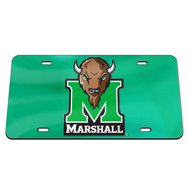 Placa de matrícula acrílica especial Marshall Thundering Herd