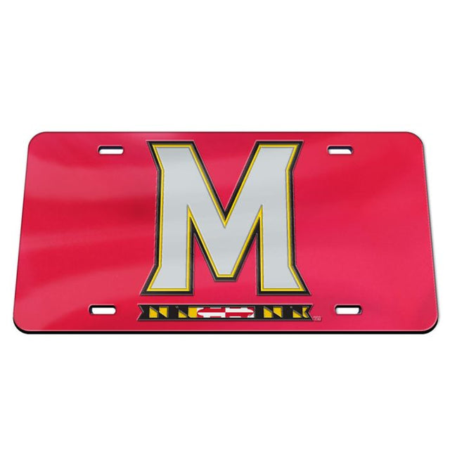 Maryland Terrapins Specialty Acrylic License Plate