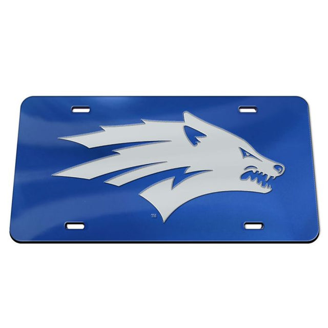 Nevada Wolf Pack Acrylic Classic License Plates