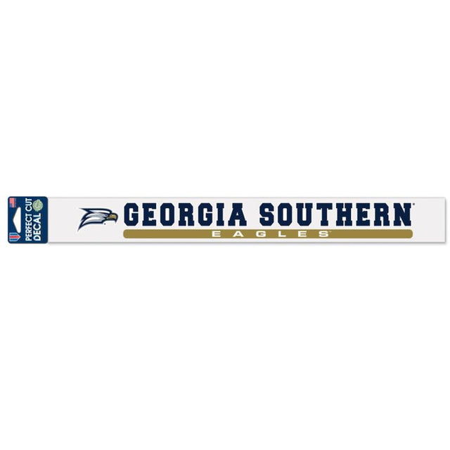 Calcomanías de corte perfecto de Georgia Southern Eagles, 2" x 17"