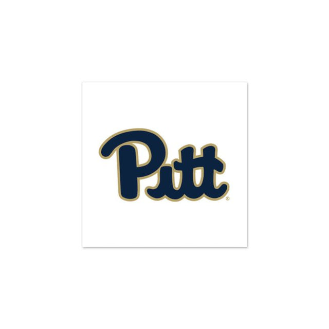 Paquete de 4 tatuajes de los Pittsburgh Panthers