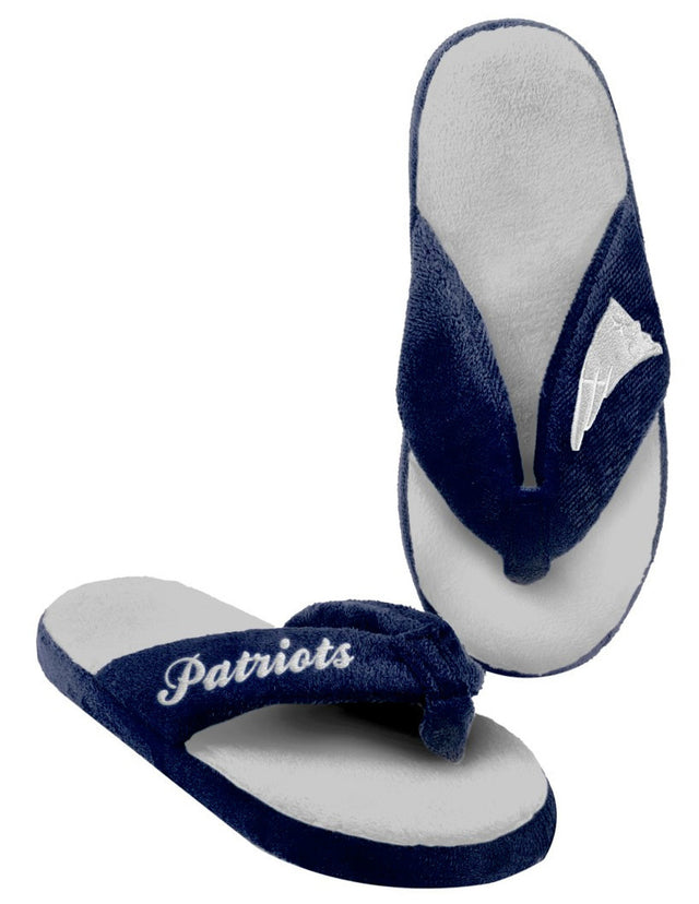 New England Patriots Slipper - Women Thong Flip Flop - (1 Pair) - M