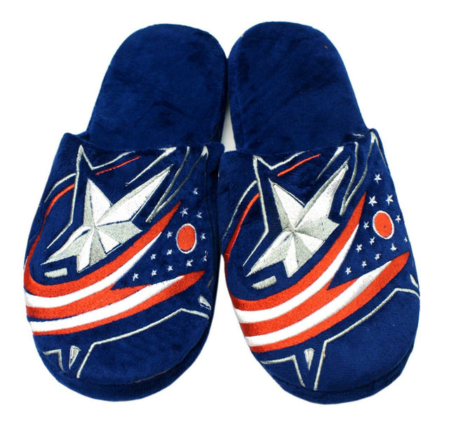 Columbus Blue Jackets Slipper - Men Big Logo (1 Pair) - S