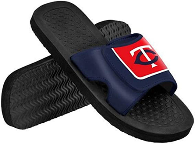 Chanclas para la ducha para hombre de Minnesota Twins (1 par) - S