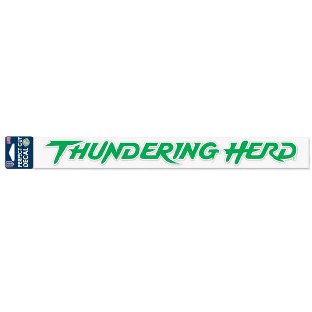 Marshall Thundering Herd 完美切割贴花 2 英寸 x 17 英寸