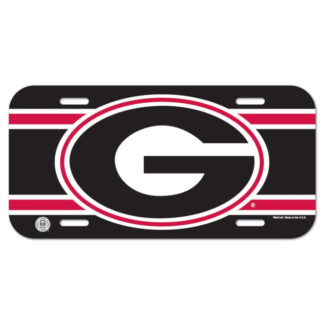 Georgia Bulldogs License Plate