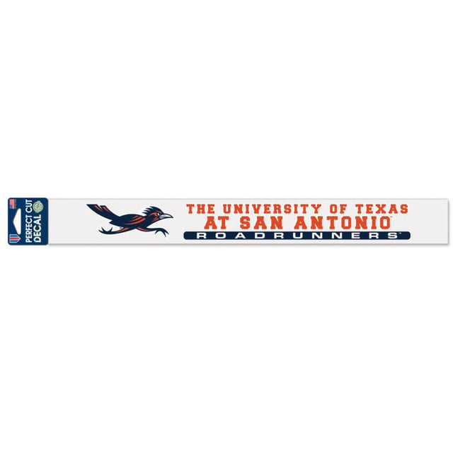 Texas San Antonio Roadrunners Perfect Cut Decals 2" x 17"