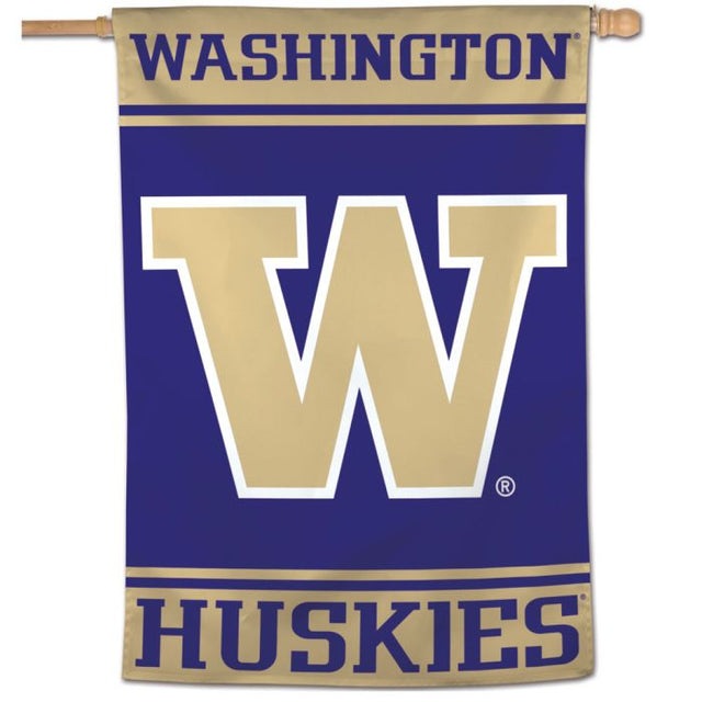 Washington Huskies Vertical Flag 28" x 40"